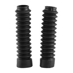 Motorcycle Fork Gaiters Covers Front Fork Boots Rubber Dust Covers 1 Pair