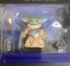 STAR WARS THE BLACK SERIES GROGU FROM MANDALORIAN & GROGU MOVIE