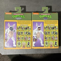 TMNT Bebop & Rocksteady Easter Bunny Suits NEW Loot Crate Exclusive Neca