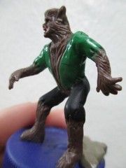 wolfman miniature model spooky mini figure 40 mm 1:34 dollhouse not sent to USA