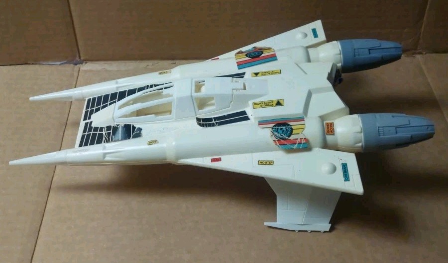 Vintage 1979 Mego Buck Rogers Starfighter With Reproduction Parts