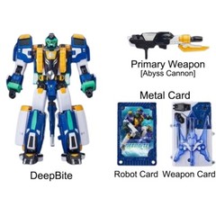 Metal Card Bot S Deep Bite Transforming robot