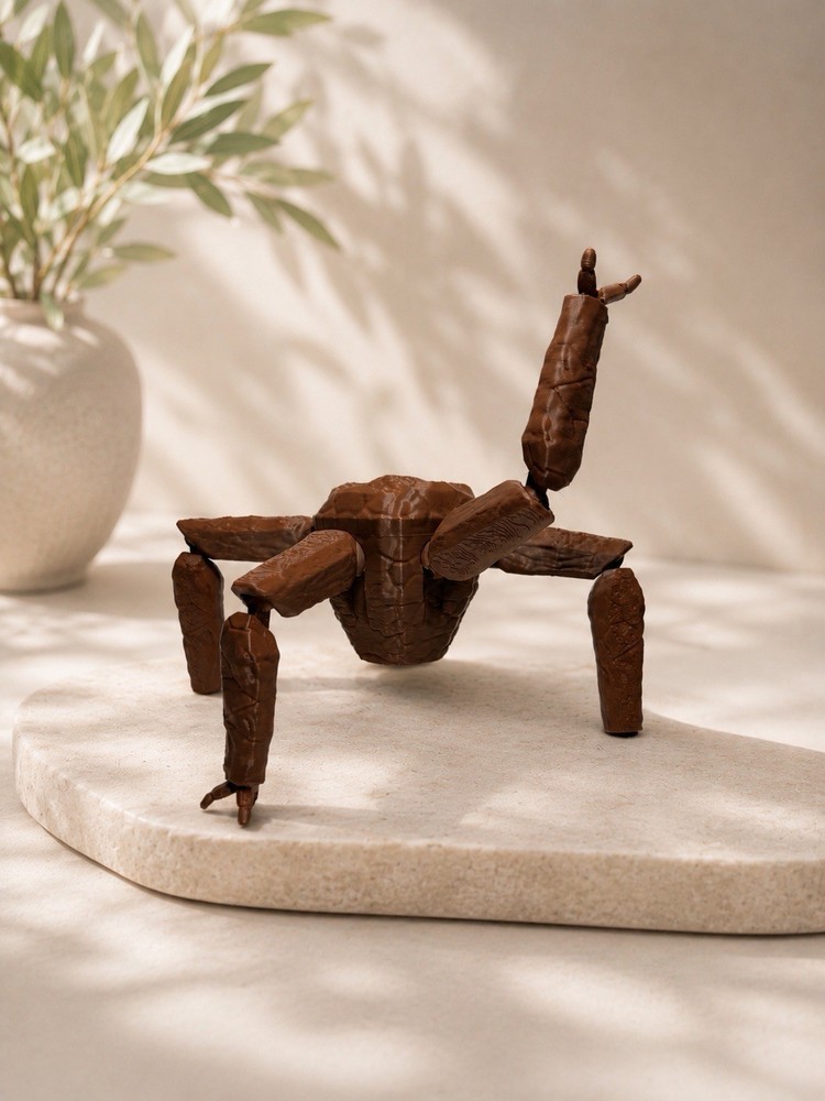 Rocky Articulated 3D Printed Figure, Pen Holder, Desk Decor, Project Hail Mary.