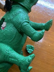 CUSTOM BIONATOPS Triceratops He-man MOTU Must See! ONE-OF-A-KIND! Jurassic Park