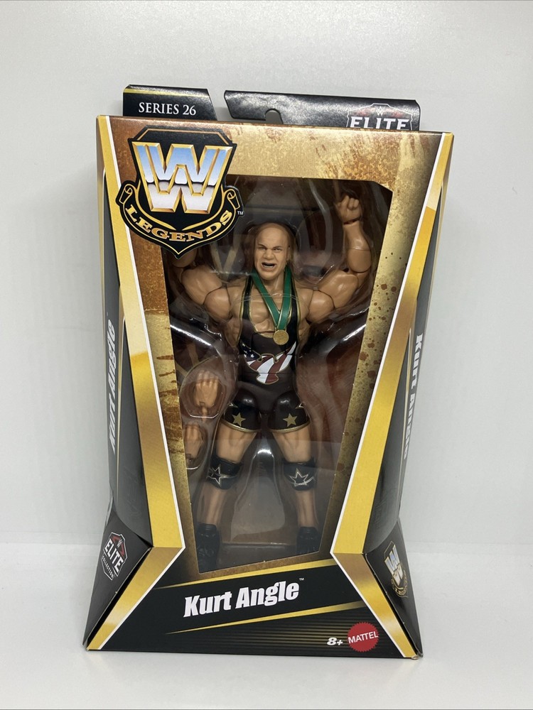 WWE Kurt Angle Elite Collection Legends Action Figure Series 26 New In Box