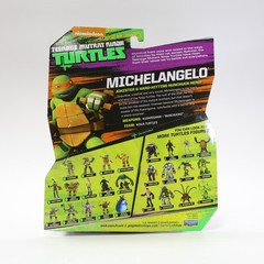 Teenage Mutant Ninja Turtles MICHELANGELO Figure Nickelodeon Playmate White Eyes