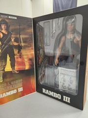 Hot Toys MMS 35 Rambo III 3 John J Rambo 1/6 Sylvester Stallone Open Complete