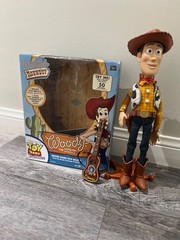 RARE WHITE LOGO toy story signature collection woody