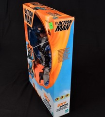 12″ Action Man Sky Diver Parachute 1:6 Hasbro Flocked hair Adventure Team 1999