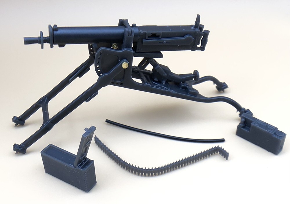 1/16 Scale Battleground MG08 German Heavy Machine Gun with Sled