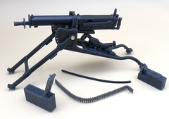 1/16 Scale Battleground MG08 German Heavy Machine Gun with Sled