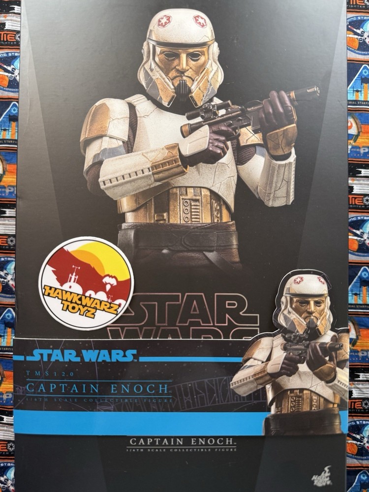Hot Toys Star Wars Ahsoka Captain Enoch TMS120 1/6 Sideshow Disney Jedi Trooper