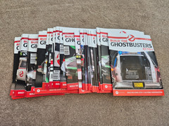 EAGLEMOSS FANHOME BUILD THE GHOSTBUSTERS ECTO-1 CAR FULL SET OF MAGS 1-37