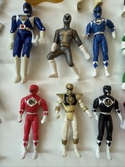 Lot of Mixed 1990’s Mighty Morphin Power Rangers Toys Bandai & Lightning Cruiser