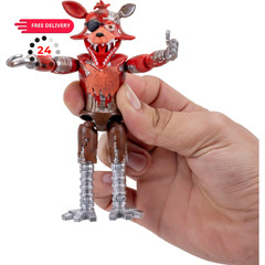 Jazwares Five Nights at Freddy’s Withered Foxy – 5-Inch 5, Multicolor