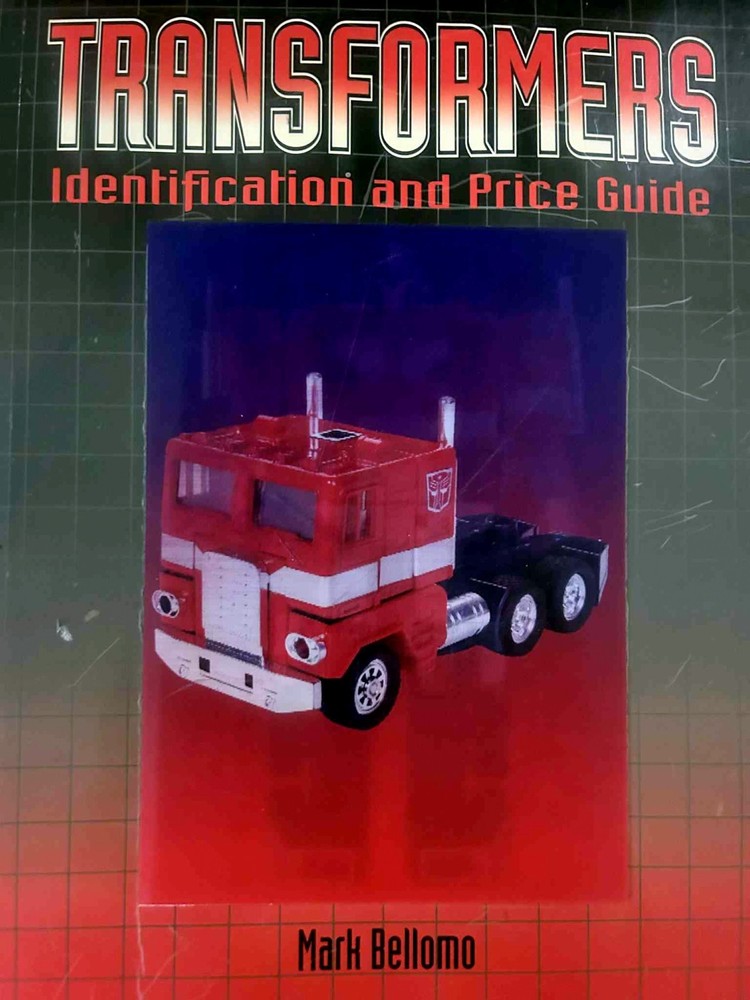 Transformers Indentification and Price Guide Book