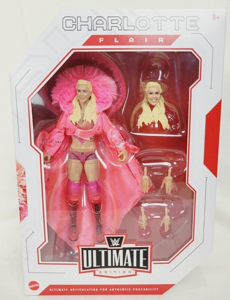 WWE Charlotte Flair Mattel Ultimate Edition 6 Action Figure 1st Run