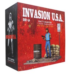 Chuck Norris Invasion USA 7-Inch Matt Hunter Figure With Diorama