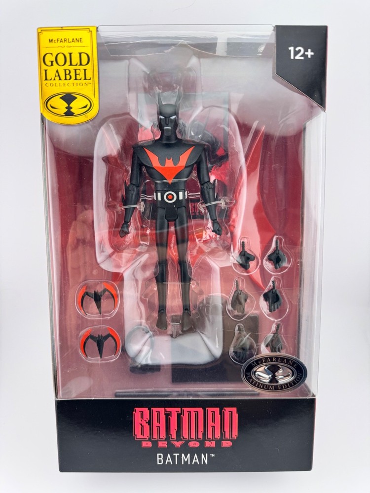 McFarlane Gold Label Animated DC Direct Batman Beyond Platinum Edition Figure