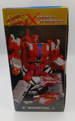 TAKARA TOMY Convoy Ryu VS Megatron Vega Street Fighter II x Transformers 73384