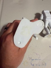 Marx Lot of 3 White 6″ Space Astronaut Figures