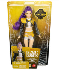 KPop Demon Hunters Mattel HUNTR/X Rumi Golden Singing Doll Musical Fashion Toy