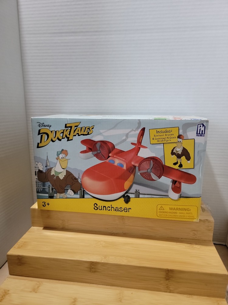 Disney Duck Tales Sunchaser Airplane Launchpad McQuack Ducktales Box Set