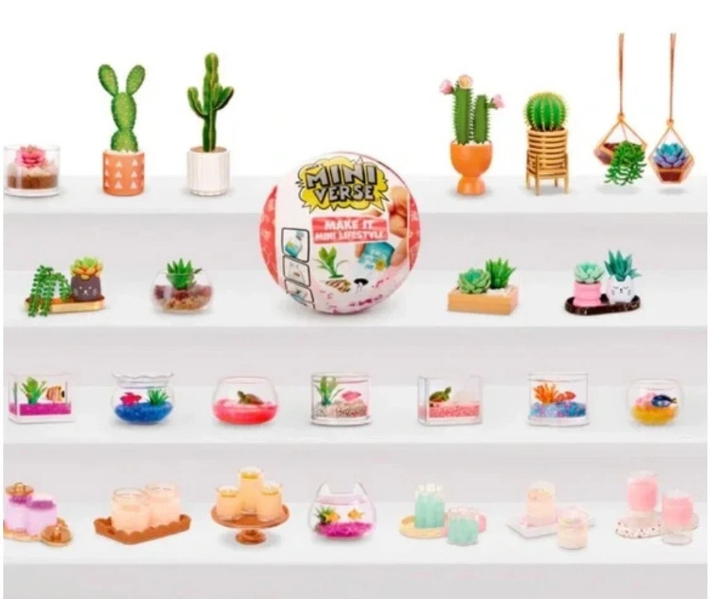 MGA’s Miniverse Make It Mini Lifestyle Series 1 New/Sealed/Random/Free Shipping