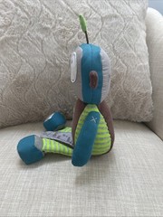 Bits i Bots Botsy Robot Marv Plush Rattle Toy 12”