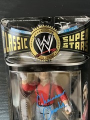 WWE Classic Superstars Chainsaw Charlie Terry Funk Signed Autographed Wrestling