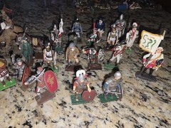 Soldiers Of Italy Lot Of 69 Figures With 2 Binders. Soldatini D’italia
