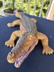 Toys R Us Maidenhead Large Realistic Lifelike Soft Rubber Alligator 2017 23”