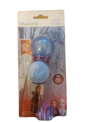 Frozen 2 Toy Microphone Lights Up 3 Colors & Plays “The Next Right Thing” NEW