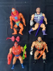 Vintage MOTU Lot of 24. 20 are Complete w/. See Description for Details.