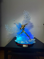 TSUME HQS 1/6 Saint Seiya Hyoga Cygnus Statue Model LED In Stock NEW