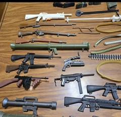 HUGE LOT of VINTAGE GI Joe clothes accessories weapons 108 Pieces