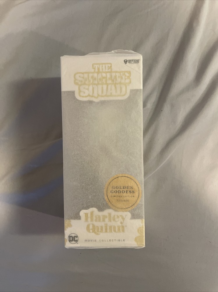 2022 SDCC San Diego Comic Con Cryptozoic HARLEY QUINN Golden Goddess /400