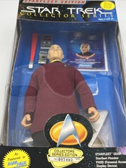 Playmates 1995 Star Trek Collector Series, Captain Jean-Luc Picard Open Box