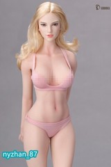LDDOLL 29L 1/6 Girl Seamless Body Steel Bone For 12″ Female Action Figure Head
