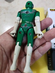Vintage Bandai Popy Bioman Green 2 Super Sentai Box Reprint