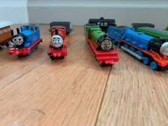 Lot of 15 Thomas & Friends Die Cast Metal + Plastic Thomas Diesel Gordon + More