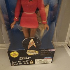Playmates Toys Star Trek Starfleet Edition Lieutenant Uhura Action Fig VTG NOS