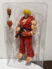NECA Street Fighter IV Ken Action Figure Complete UNUSED READ