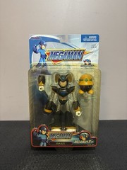 Jazwares Capcom 2003 Mega Man 15th Anniversary 6″ Bass Figure New Box Damaged