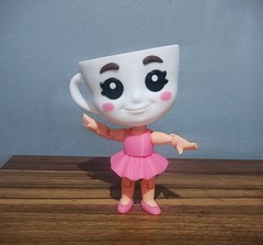 Ballerina Capuchina – Articulated Italian Brainrot Figurine Toy Kids & Adults