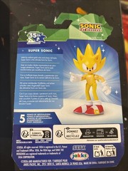 Sonic The Hedgehog Super Sonic 35th Anniversary 2.5” Inch Jakks Pacific IN HAND!