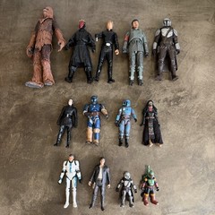 Hasbro Star Wars Lot of 11 Action Figures Variety