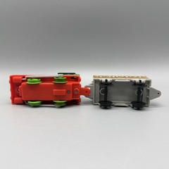 Britt Allcroft Thomas Train PERCY 4″ Engine & Clarabel Car Plastic Vintage 1992