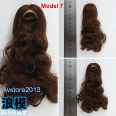 1/6 Artificial Hair Wig Cover For 12″ Female Phicen TBL JO Figure Head Body Toys