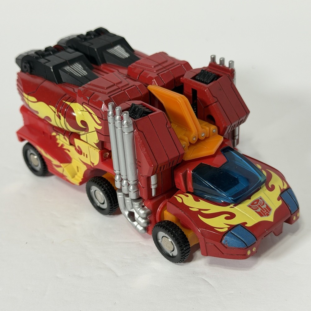 Rodimus Prime Transformers Titanium Cybertron Heroes Metal Figure Complete